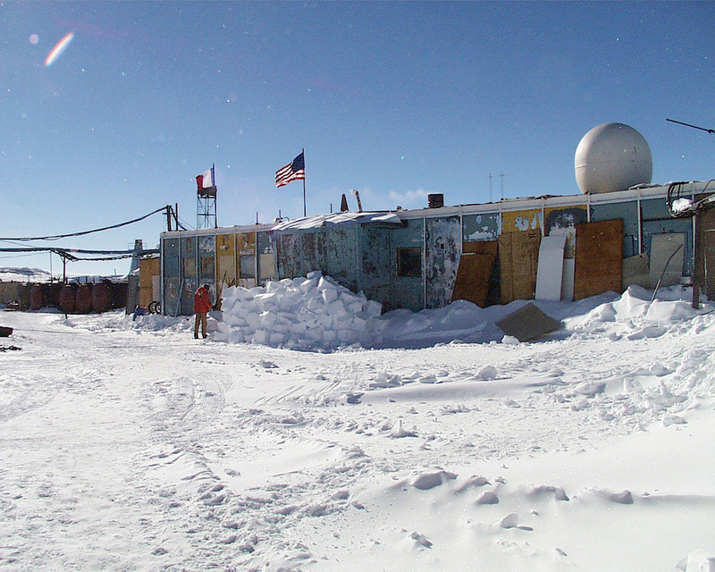 Estación Vostok. Wikimedia Commons